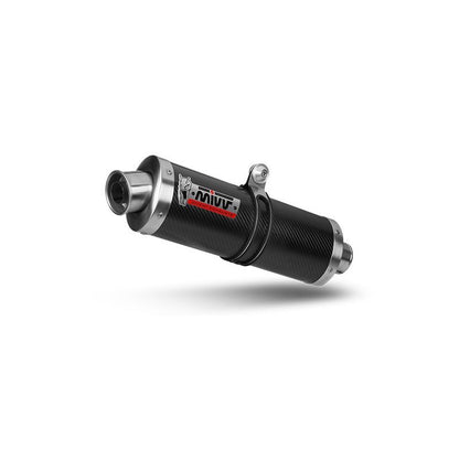 Escape homologado Mivv OVAL en Carbono para Suzuki SV 650 - vista 1