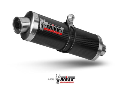 Escape Mivv OVAL Carbono Yamaha Thundercat - vista 2
