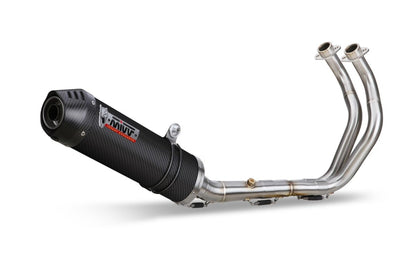 Escape completo homologado Mivv OVAL en Carbono para Yamaha MT 07 14-24