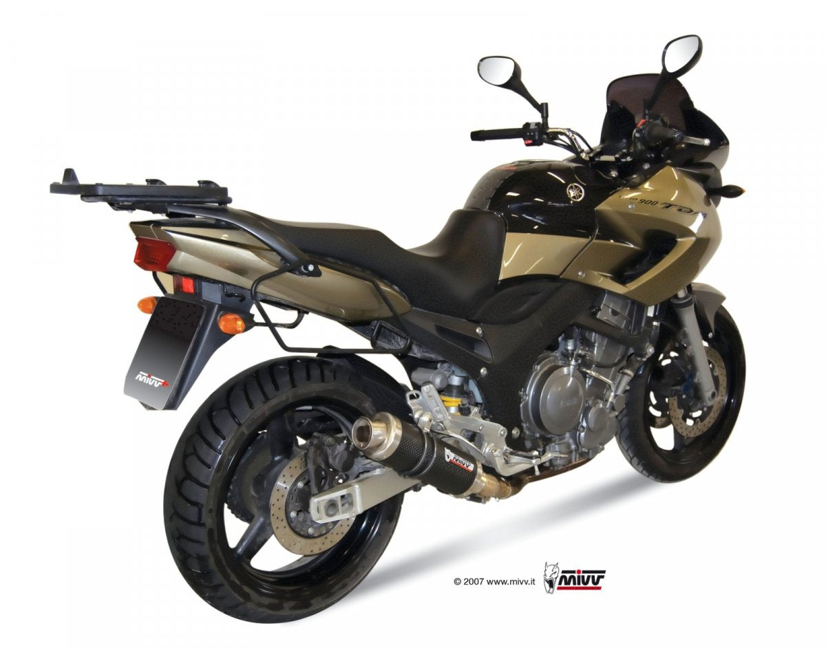 Escape homologado Mivv GP en Carbono para Yamaha TDM 900 02-14