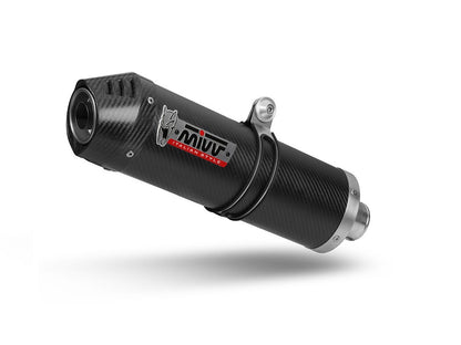 Escape homologado Mivv OVAL en Carbono para BMW F 700 GS 12-17