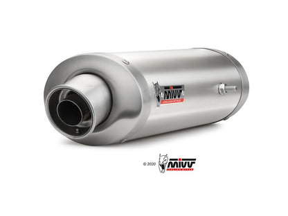 Escape homologado Mivv OVAL en Acero inox. para Yamaha YZF 1000 R1 / M 04-06