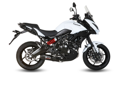 Escape completo homologado Mivv OVAL en Carbono para Kawasaki Versys 650 15-20