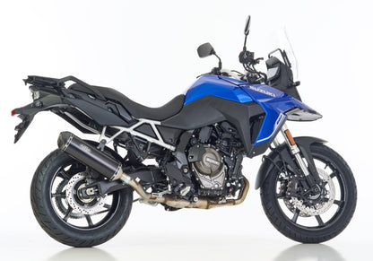 Escape Shark DSX-7 Suzuki V-Strom 800 2023-2026 - vista 2 montado en moto