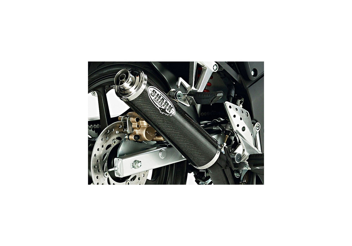 Silenciador universal Shark Street carbono - vista 1