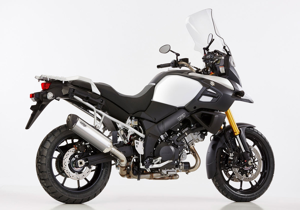 Escape Shark DSX-5 Suzuki V-Strom - vista 2 montado en moto