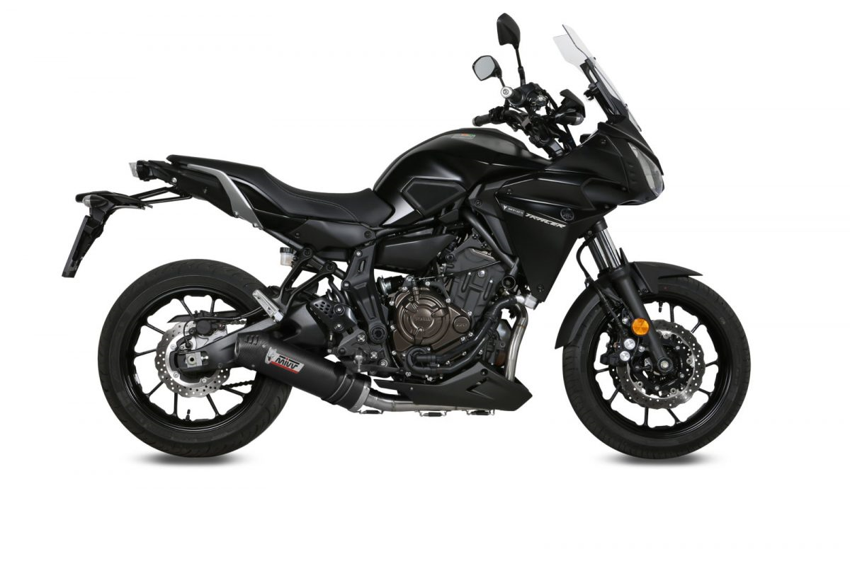 Escape completo homologado Mivv OVAL en Carbono para Yamaha Tracer 7 / 700 / GT 16-24
