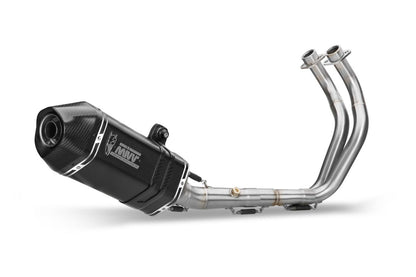 Escape completo homologado Mivv Speed Edge en Acero negro para Yamaha Tracer 7 / 700 / GT 16-24