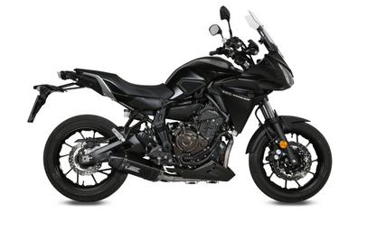 Escape completo homologado Mivv Speed Edge en Acero negro para Yamaha Tracer 7 / 700 / GT 16-24