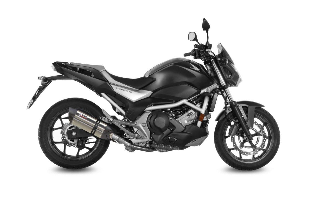 Escape homologado Mivv Suono en Acero inox. para Honda NC 750 S 16-22 | NC 750 X 16-22 | Integra 750 16-20