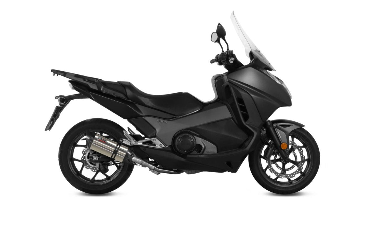 Escape homologado Mivv Suono en Acero inox. para Honda NC 750 S 16-22 | NC 750 X 16-22 | Integra 750 16-20