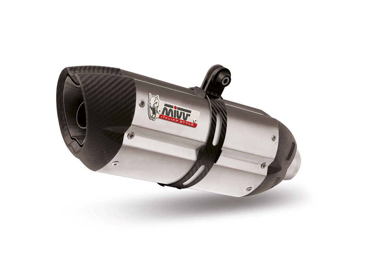 Escape homologado Mivv Suono en Acero inox. para Honda NC 750 S 16-22 | NC 750 X 16-22 | Integra 750 16-20