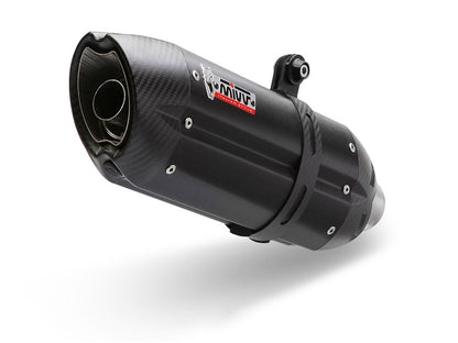 Escape homologado Mivv Suono en Acero negro para Honda NC 750 S 16-22 | NC 750 X 16-22 | Integra 750 16-20