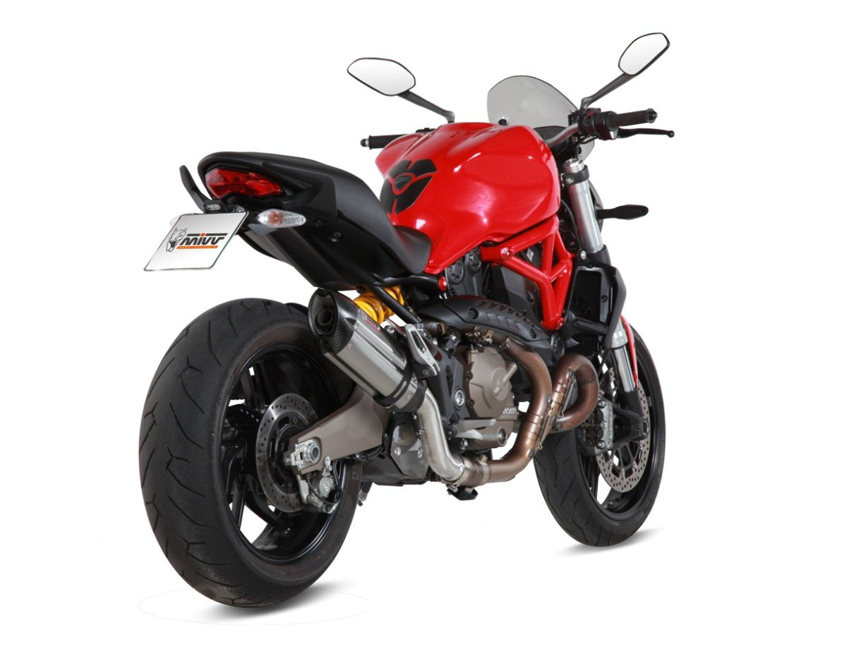 Escape homologado Mivv Suono en Acero inox. para Ducati Monster 821 14-17