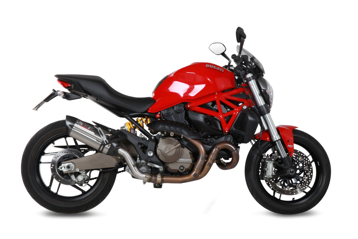 Escape homologado Mivv Suono en Acero inox. para Ducati Monster 821 14-17