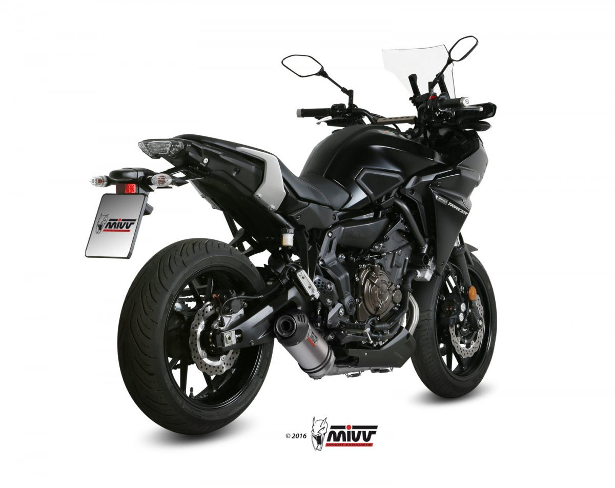 Escape completo homologado Mivv OVAL en Titanio para Yamaha Tracer 7 / 700 / GT 16-24