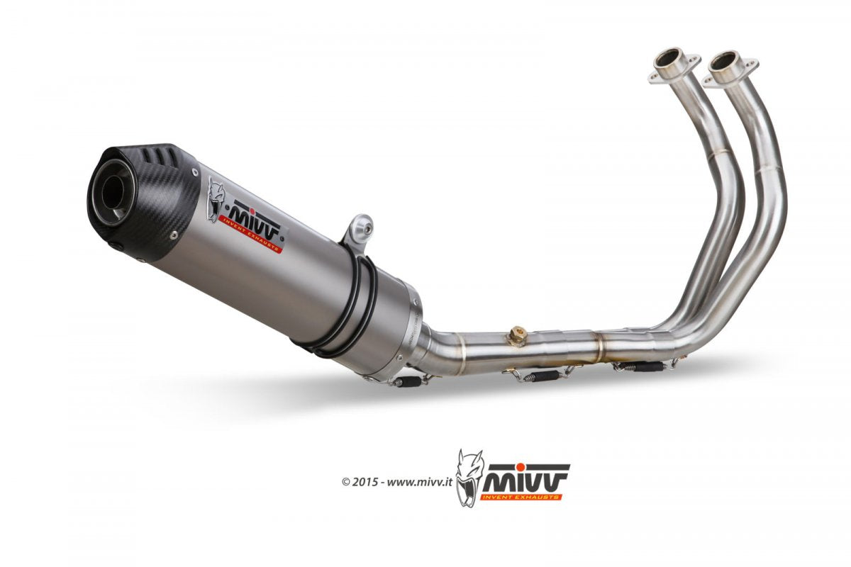 Escape completo homologado Mivv OVAL en Titanio para Yamaha Tracer 7 / 700 / GT 16-24