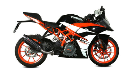 Escape homologado Mivv Suono en Acero negro para KTM RC 125 17-20 | RC 390 17-20 | Duke 390 17-20 | Duke 125 17-20