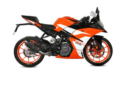 Escape homologado Mivv Suono en Acero negro para KTM RC 125 17-20 | RC 390 17-20 | Duke 390 17-20 | Duke 125 17-20