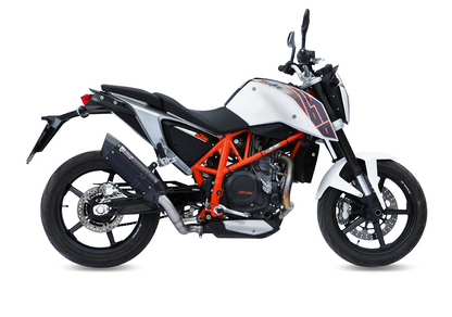 Escape homologado Mivv Suono en Acero negro para KTM Duke 690 12-18
