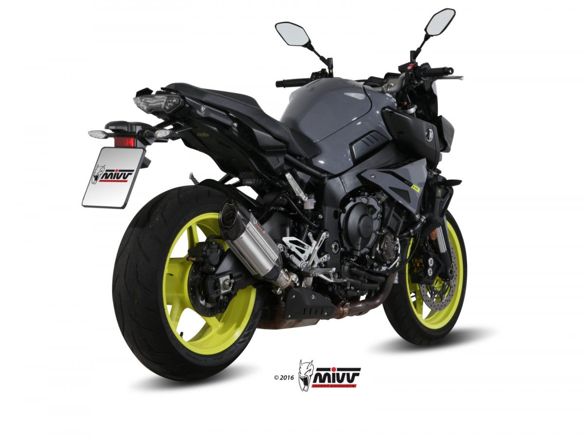 Escape homologado Mivv Suono en Acero inox. para Yamaha MT 10 16-22