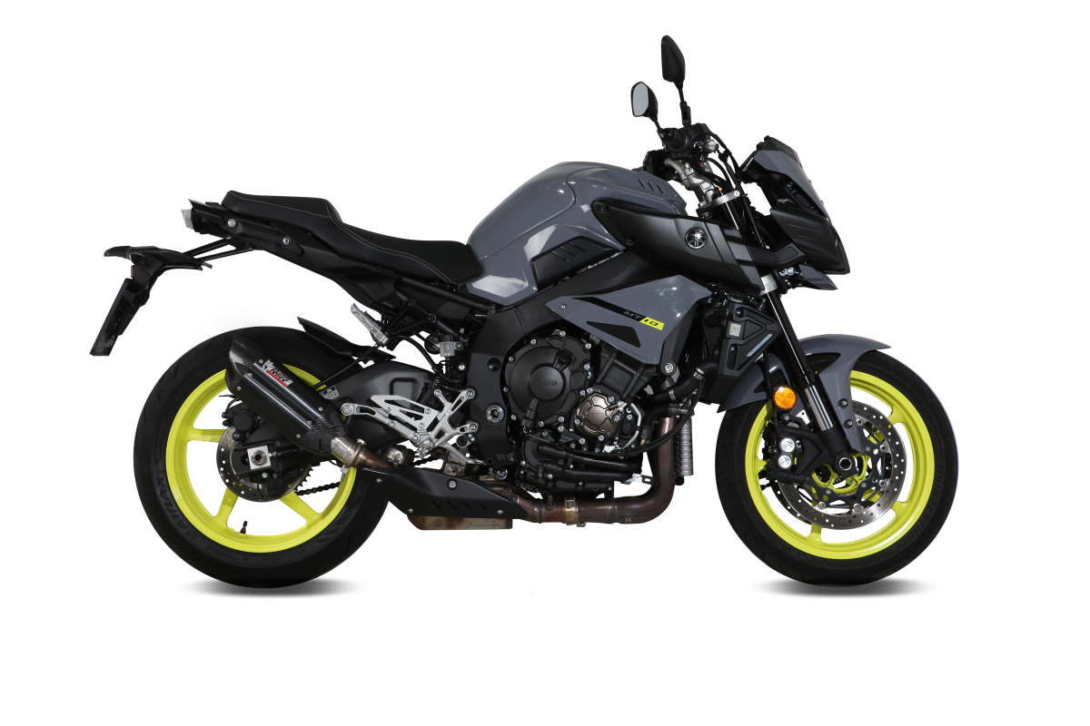 Escape homologado Mivv Suono en Acero negro para Yamaha MT 10 16-22