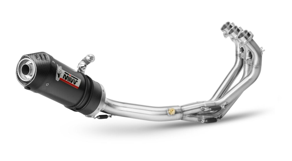 Escape completo homologado Mivv OVAL en Carbono para Yamaha XSR 900 16-20