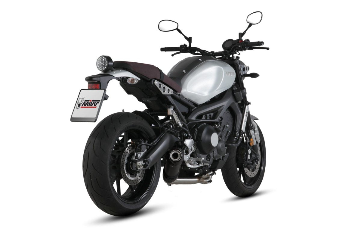 Escape completo homologado Mivv OVAL en Carbono para Yamaha XSR 900 16-20