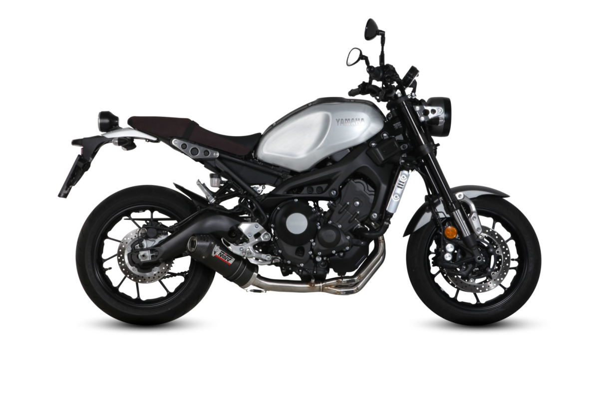 Escape completo homologado Mivv OVAL en Carbono para Yamaha XSR 900 16-20