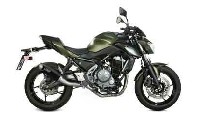 Escape completo homologado Mivv GP PRO en Acero negro para KAWASAKI Z 650 17-23 | NINJA 650 17-23