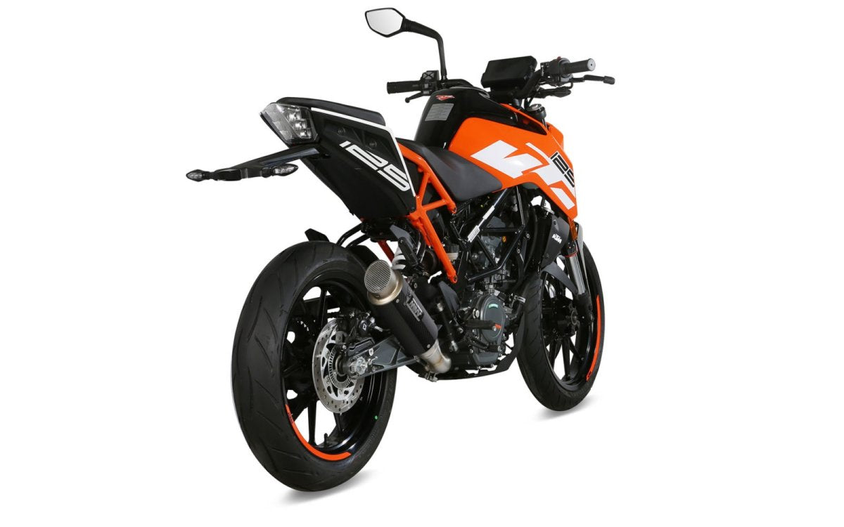 Homologated Mivv GP PRO Carbon Exhaust for KTM Duke 125 17-20 | RC 125 17-20 | RC 390 17-20 | Duke 390 17-20