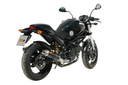 Escape no homologado Mivv GP en Carbono para Ducati Monster 695 06-08