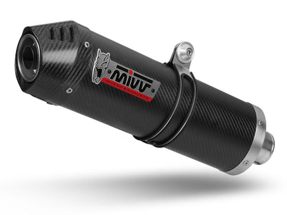 Escape Mivv OVAL Carbono Honda CB 600 F Hornet - vista 3