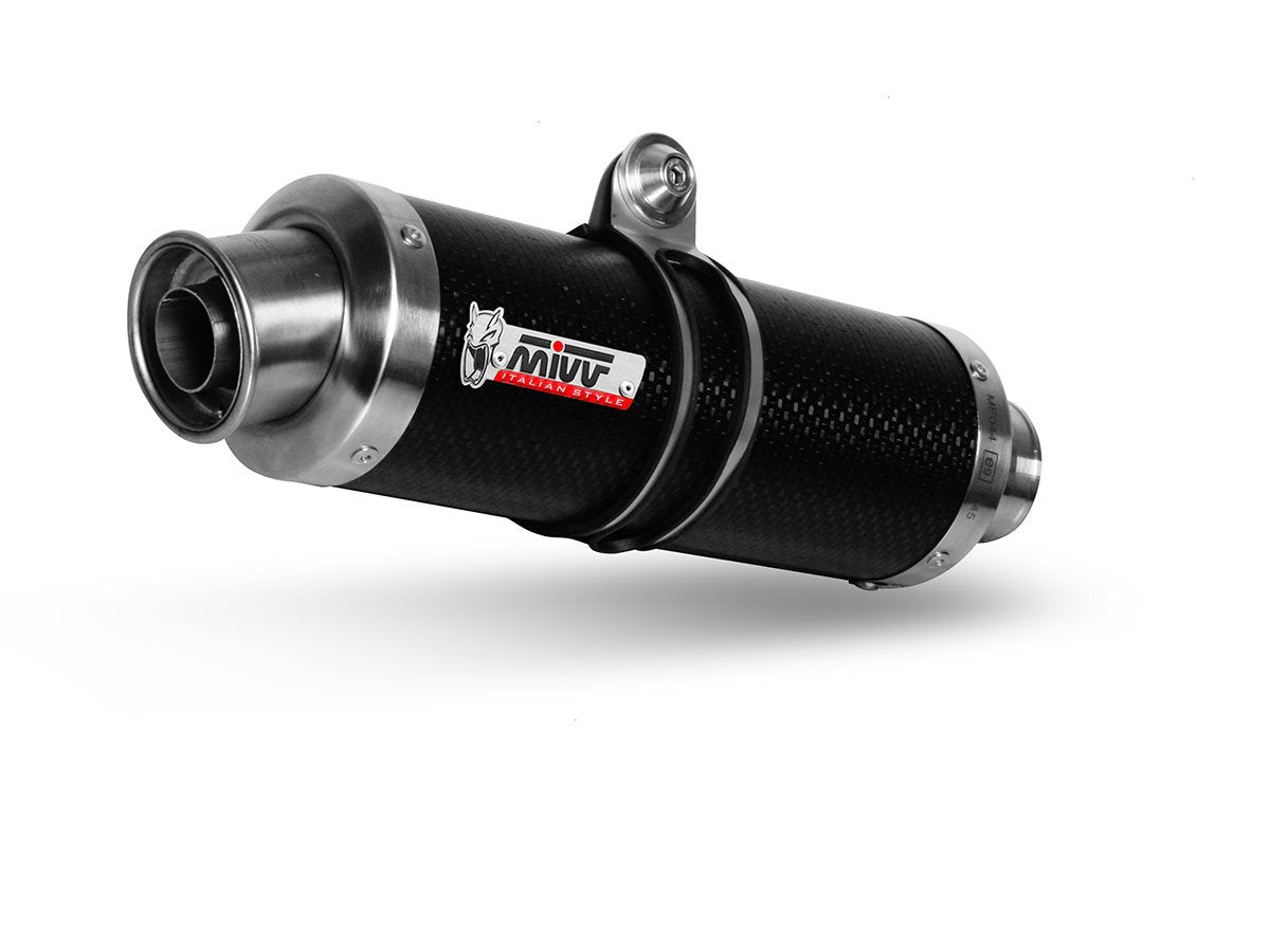 Escape homologado Mivv GP en Carbono para Triumph Speed Triple 1050 - vista 2