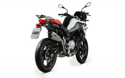 Escape homologado Mivv Delta Race en Acero inox. para BMW F 850 GS 18-24 | F 850 GS Adventure 18-24 | F 750 GS 18-24
