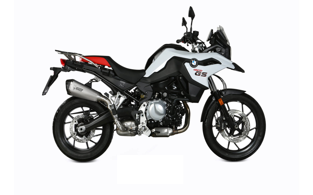 Escape homologado Mivv Delta Race en Acero inox. para BMW F 850 GS 18-24 | F 850 GS Adventure 18-24 | F 750 GS 18-24