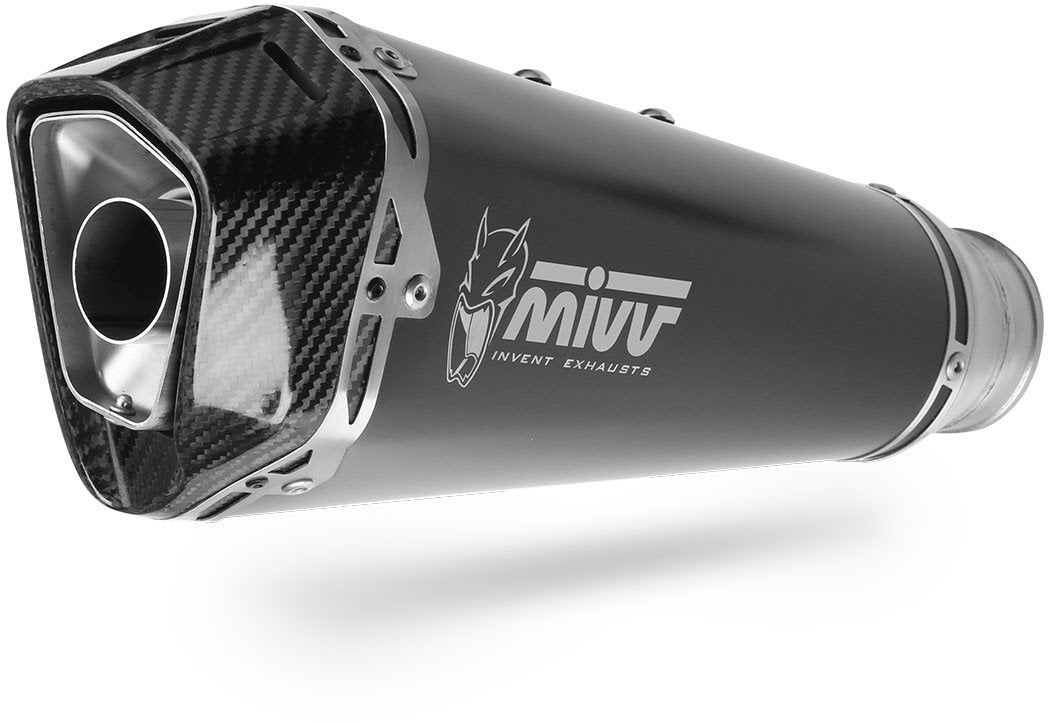 Escape homologado Mivv Delta Race en Acero negro para BMW F 850 GS 18-24 | F 850 GS Adventure 18-24 | F 750 GS 18-24