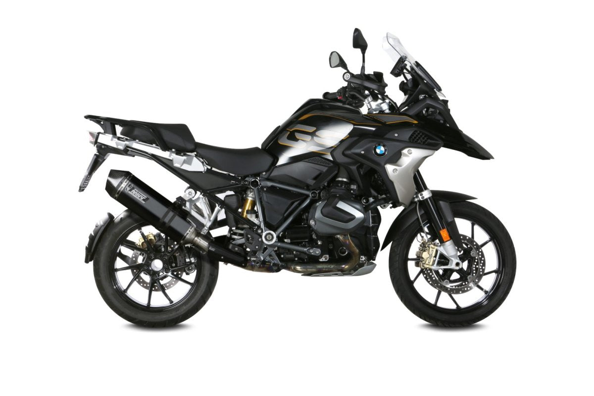 Escape homologado Mivv Speed Edge en Acero negro para BMW R 1250 GS 19-23 | R 1250 GS Adventure 19-23
