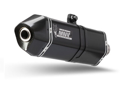 Escape homologado Mivv Speed Edge en Acero negro para BMW R 1250 GS 19-23 | R 1250 GS Adventure 19-23