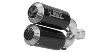 Escape no homologado Mivv MK3 en Carbono para Ducati Monster 1200 / S / R 14-16