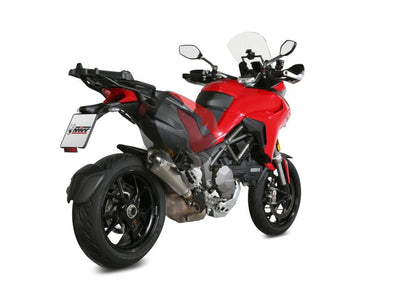 Escape homologado Mivv Delta Race en Acero inox. para Ducati Multistrada 1200 / S 15-17 | Multistrada 1260 / S 18-20