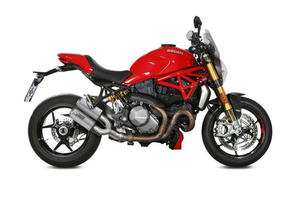 Escape no homologado Mivv MK3 en Acero inox. para Ducati Monster 1200 / S / R 17-21 | Monster 821 18-20