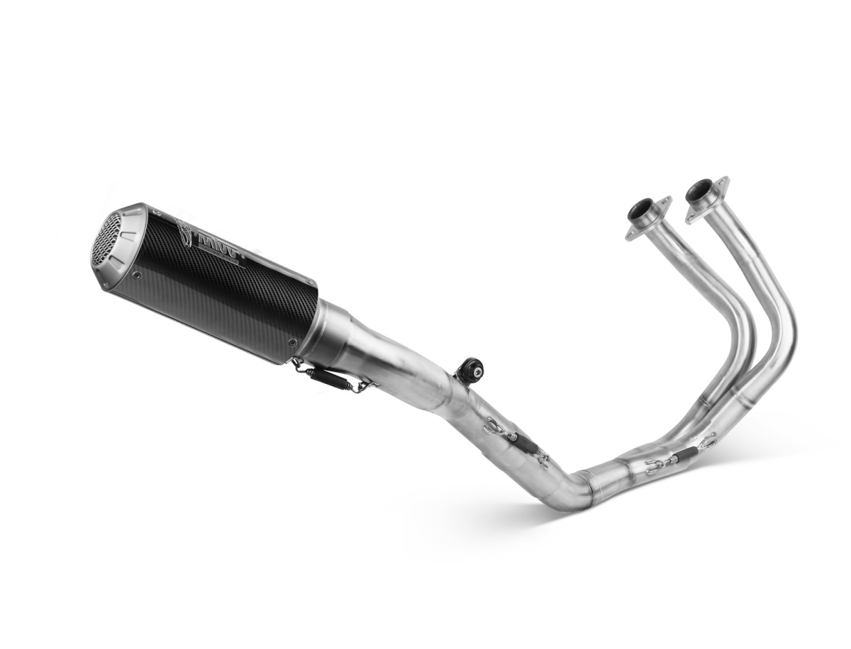 Escape completo no homologado Mivv MK3 en Carbono para Kawasaki Z 650 17-23 - vista 1