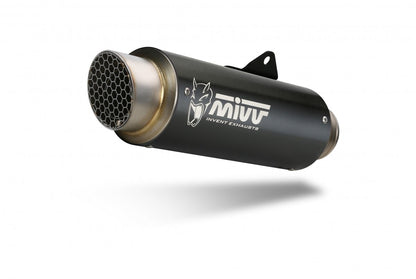 Escape completo homologado Mivv GP PRO en Acero negro para Suzuki GSX-S 125 17-20 | GSX-R 125 17-20