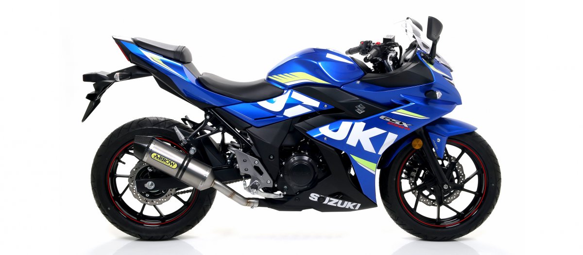 Escape homologado Arrow Race-Tech titanio para SUZUKI GSX-R 250 17-19 - vista 2