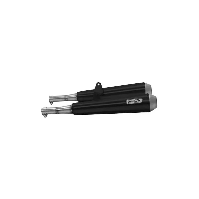 Escape ARROW PRO-Racing homologado en nicromo negro para TRIUMPH BONNEVILLE T120 16-20 - vista 1