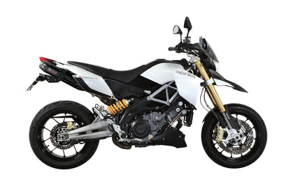 Escape homologado Mivv Suono en Acero negro para Aprilia Dorsoduro 1200 12-16