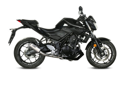 Escape completo no homologado Mivv MK3 en Acero inox. para Yamaha YZF R3 15-24 - vista 5