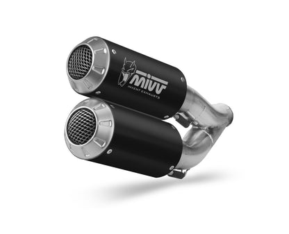 Escape homologado Mivv MK3 en Acero negro para KTM 1290 Super Duke / R 14-19