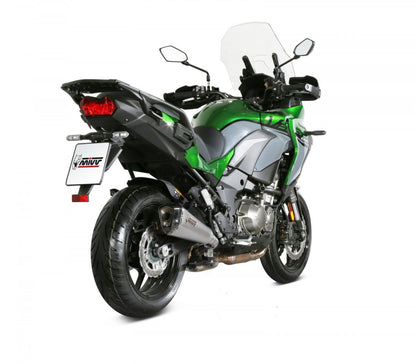 Escape homologado Mivv Delta Race en Acero inox. para Kawasaki Versys 1000 19-24